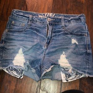 Wall Flower Jean shorts